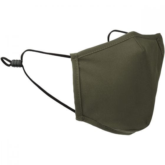 Mil-Tec Mouth/Nose Cover Square Shape Elastic Olive