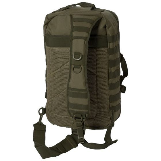 Mil-Tec Sac à dos Assault One Strap grande taille vert olive