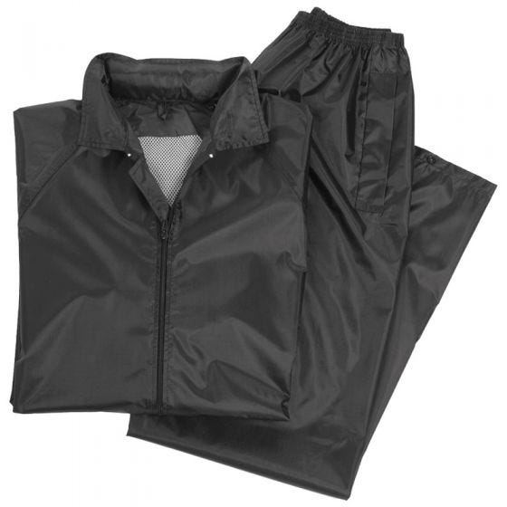 Mil-Tec Combinaison imperméable noire