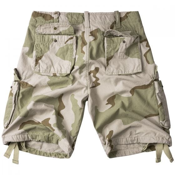 Surplus Short délavé Airborne Vintage 3-Colour Desert