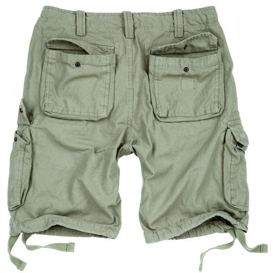 Surplus Short délavé Airborne Vintage Light Olive