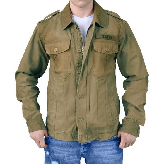 Surplus Veste Heritage Vintage vert olive