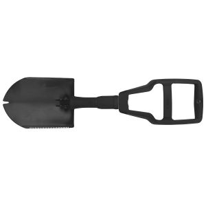 MFH US Army Folding Spade with Cover Black