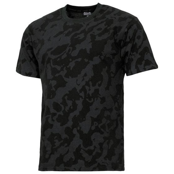 MFH T-shirt US Streetstyle - Night Camo