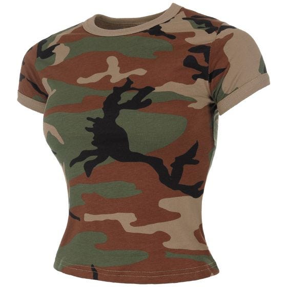 MFH T-shirt pour femme US - Woodland