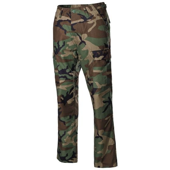 MFH Pantalon de combat US BDU Reinforced - Woodland