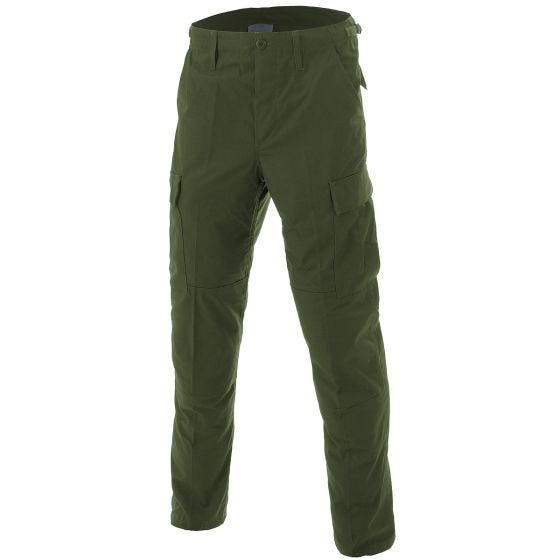 MFH BDU Pantalon de combat en Ripstop vert olive