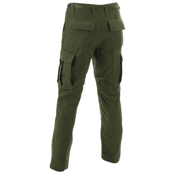 MFH BDU Pantalon de combat en Ripstop vert olive