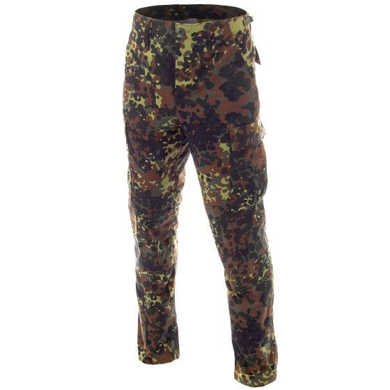 MFH BDU Pantalon de combat en Ripstop Flecktarn