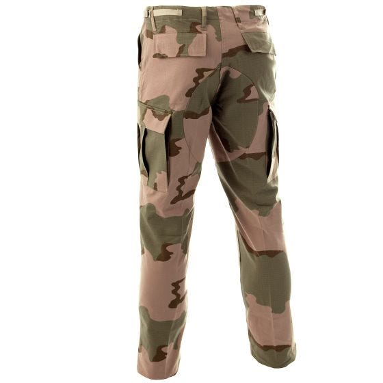 MFH BDU Pantalon de combat en Ripstop Desert tricolore