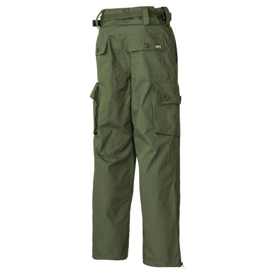 MFH Pantalon en ripstop Comando Smock - OD vert