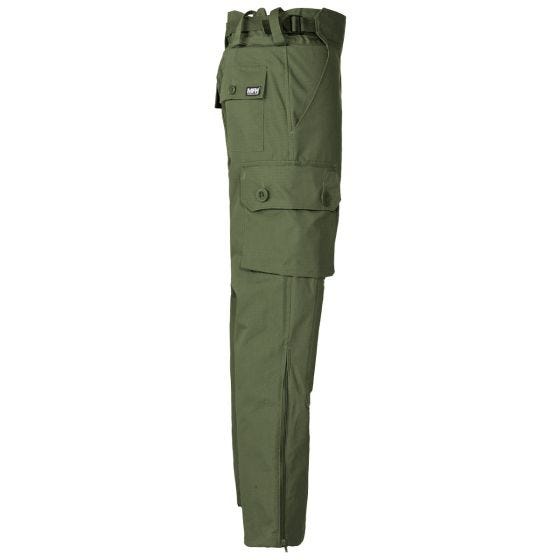 MFH Pantalon en ripstop Comando Smock - OD vert