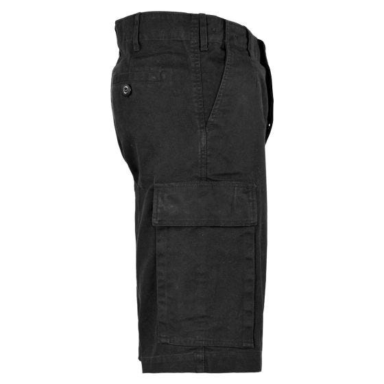 MFH Bermuda BW - Black Stonewashed