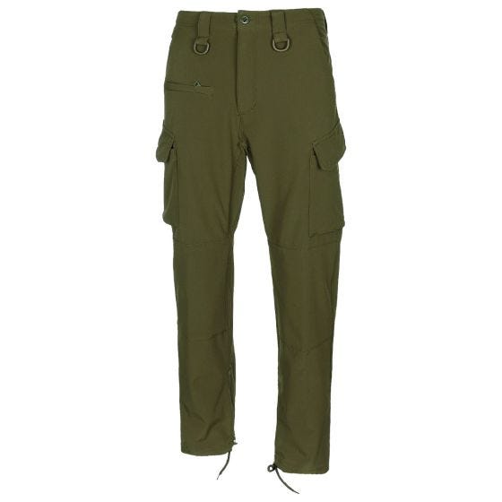 MFH Pantalon Softshell Allround - OD vert