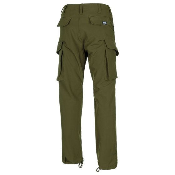 MFH Pantalon Softshell Allround - OD vert