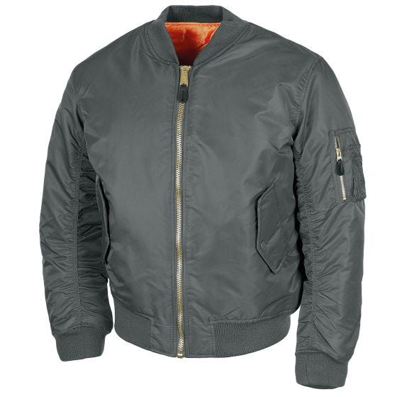 MFH Blouson style aviateur US MA1 - Urban Grey