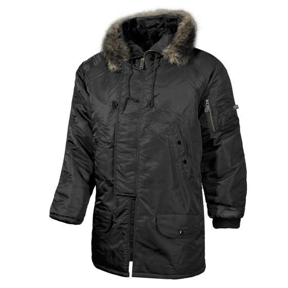 MFH Veste US N3B Polar - Noir