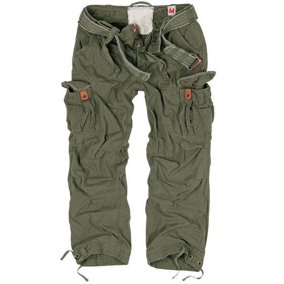 Surplus Pantalon Premium Vintage vert olive