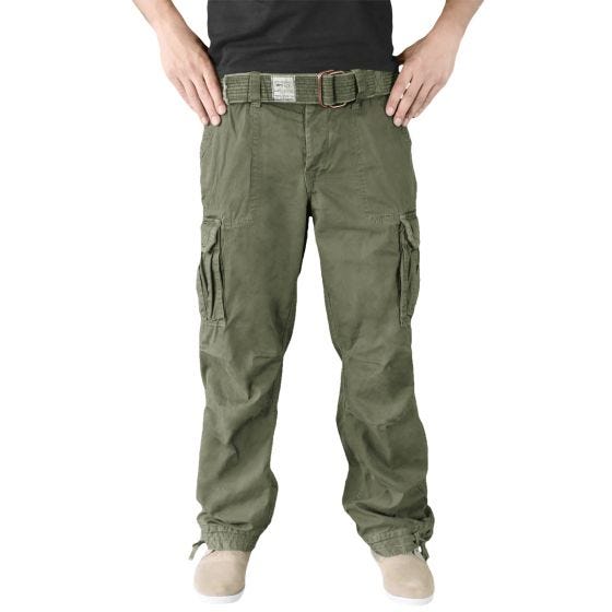 Surplus Pantalon Premium Vintage vert olive