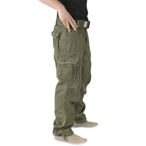 Surplus Pantalon Premium Vintage vert olive
