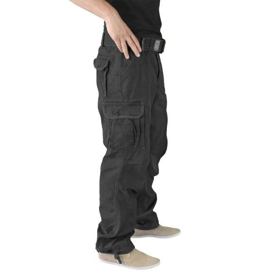 Surplus Pantalon Premium Vintage noir