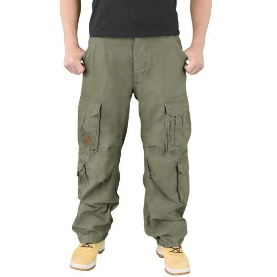 Surplus Pantalon Airborne Vintage vert olive