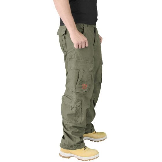 Surplus Pantalon Airborne Vintage vert olive