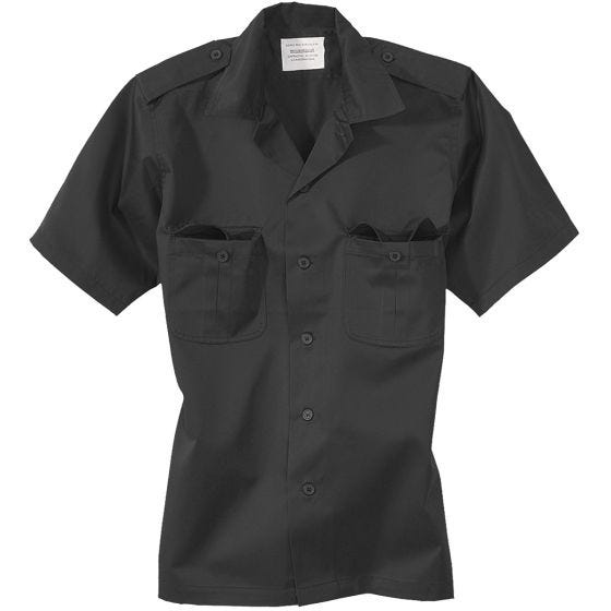 Surplus Chemise à manches courtes US noire