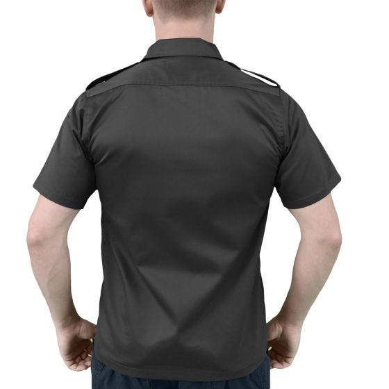 Surplus Chemise à manches courtes US noire
