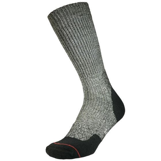 1000 Mile Chaussettes Fusion Repreve Double Layer - Charcoal Marl/Noir
