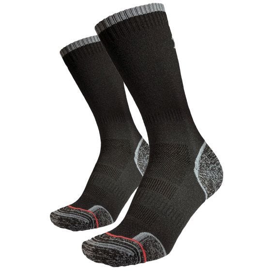 1000 Mile Chaussettes Walk Repreve Single Layer 2 Paquet - Navy/Gris Foncé