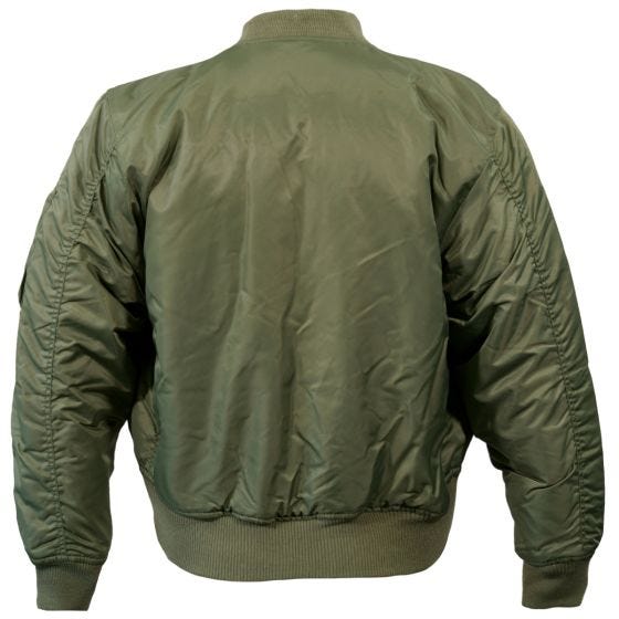 Mil-Tec Blouson style aviateur MA-1 vert olive