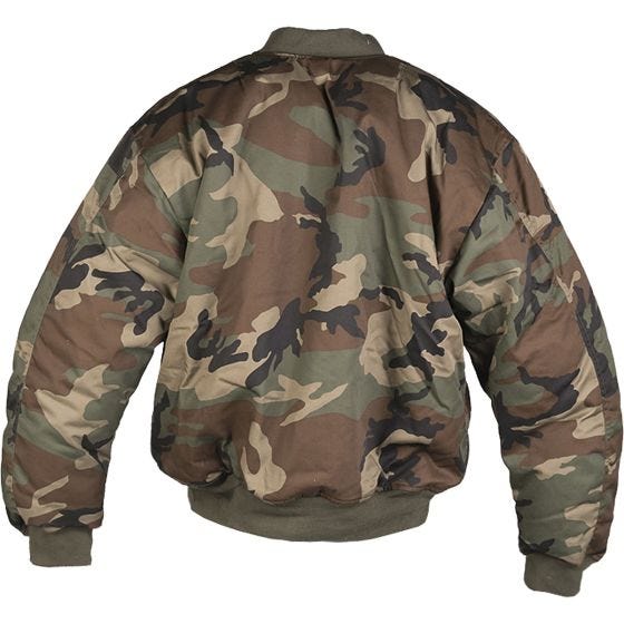 Mil-Tec Blouson style aviateur MA-1 Woodland