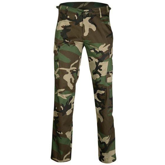 Mil-Tec Pantalon US BDU Ranger Straight Cut - Woodland