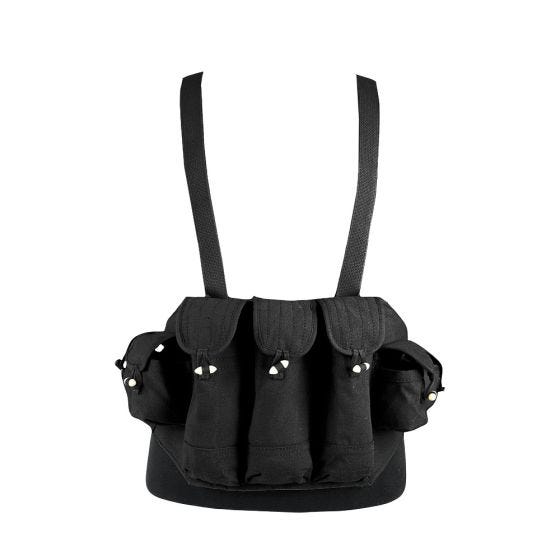Mil-Tec AK47 Pocket Chest Rig Black