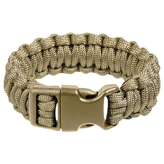 Mil-Tec Bracelet paracorde 22 mm Coyote