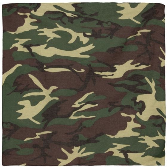 MFH Bandana en coton Woodland