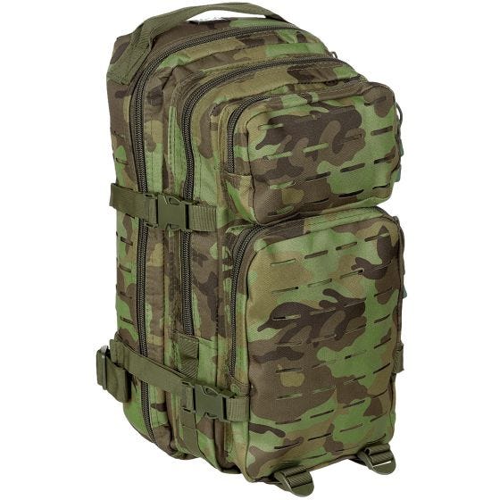 MFH Sac à dos Assault I Laser Czech Woodland