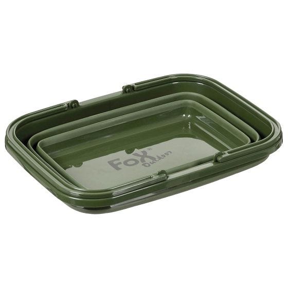 Fox Outdoor Folding Basket Olive