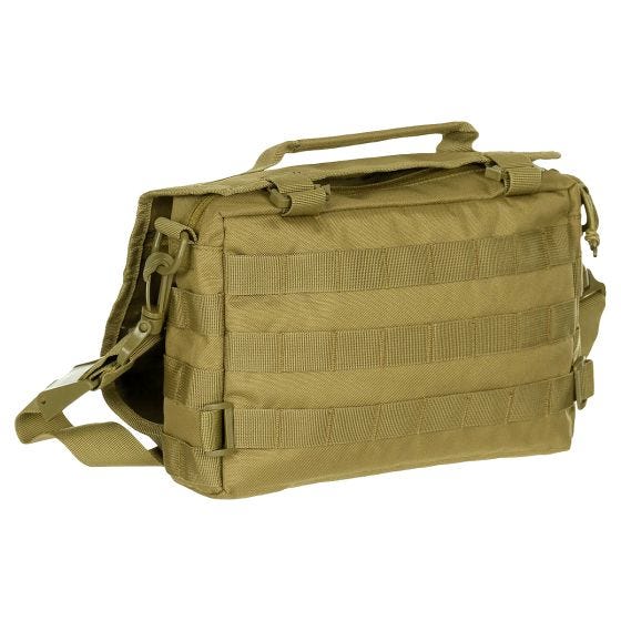 MFH Petite Sacoche en Bandoulière MOLLE Padded Straps - Coyote Tan