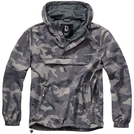 Brandit Coupe-vent Summer Grey Camo