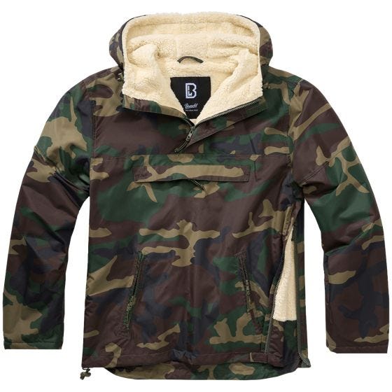 Brandit Coupe-vent Sherpa - Woodland