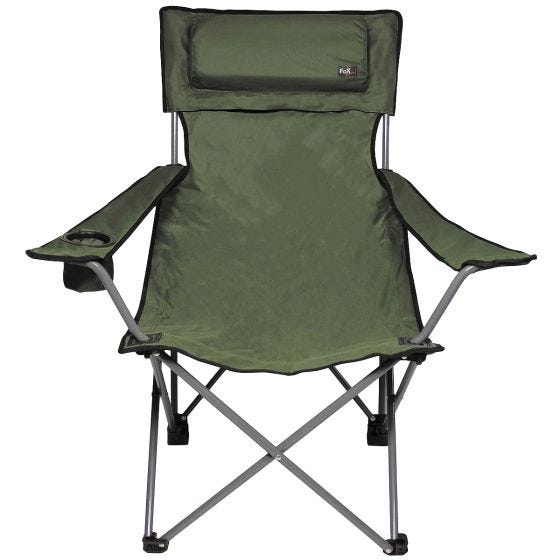 Fox Outdoor Chaise Pliante Deluxe - Olive
