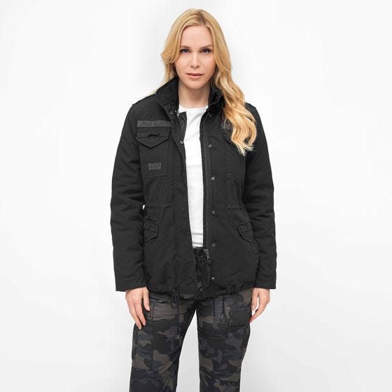 Brandit Veste Ladies M65 Giant - Noir