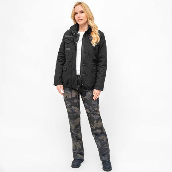 Brandit Veste Ladies M65 Giant - Noir