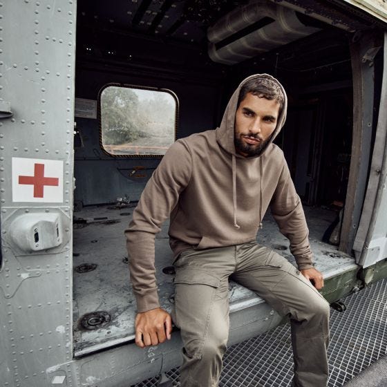 Brandit Sweat à capuche Sweathoody - Olive