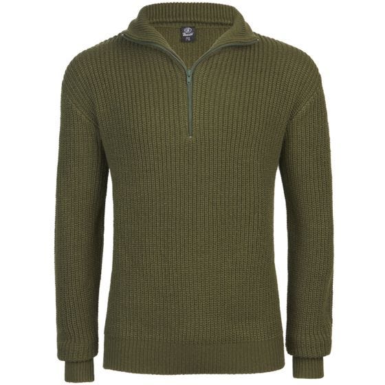 Brandit Pull Marine Troyer vert olive
