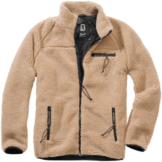 Brandit Veste Teddyfleece - Camel