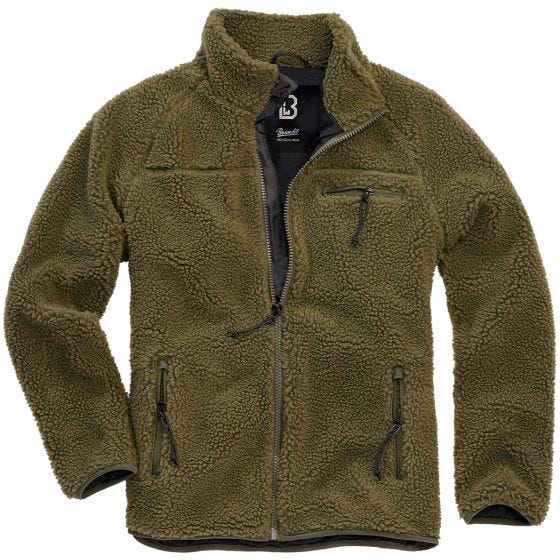 Brandit Veste Teddyfleece - Olive