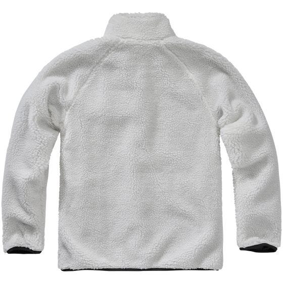 Brandit Veste Teddyfleece - Blanc